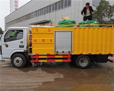 東風D933方高壓清洗車工作原理及結構組成